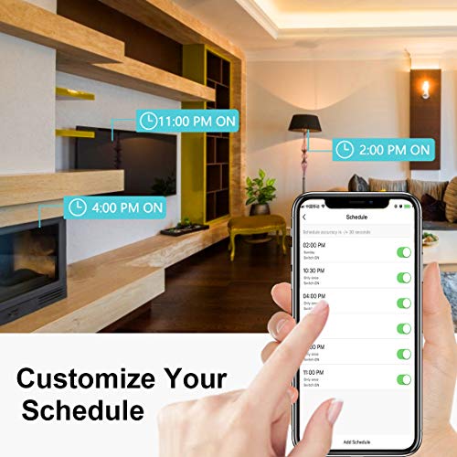 4 Pack Aoycocr Smart Plugs - Remote Control Timer