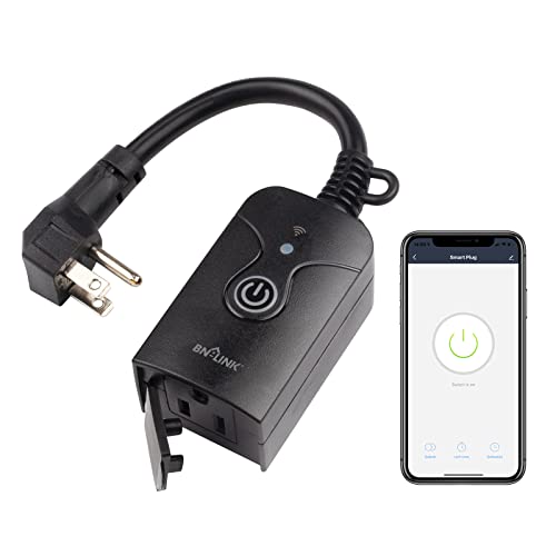 Smart Wi-Fi Plug Outlet, App Control, Alexa/G Assistant