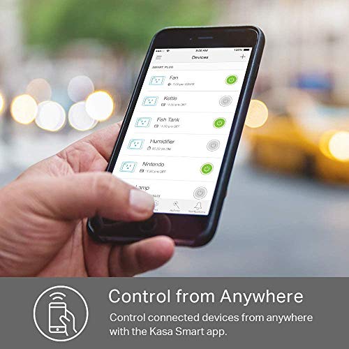Kasa Smart Plug KP200 - In-Wall Wi-Fi Outlet