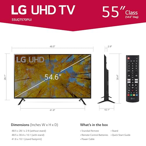 LG 55-Inch 4K Smart TV with Cloud Gaming