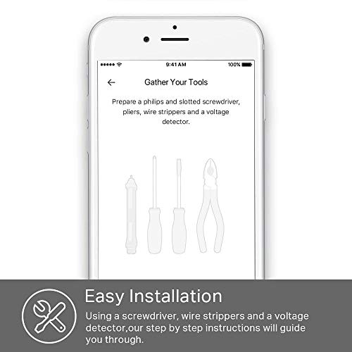 Kasa Smart Plug KP200 - In-Wall Wi-Fi Outlet