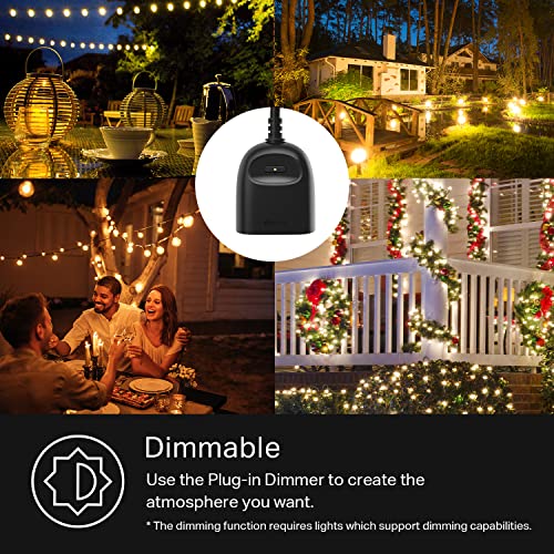 Kasa Outdoor Smart Dimmer Plug for Outdoor Lights