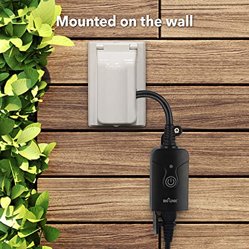Smart Wi-Fi Plug Outlet, App Control, Alexa/G Assistant