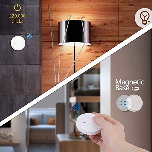 LoraTap Mini Remote Control Outlet Plug Adapter, Wireless Home Automation