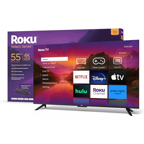 Roku 55" Select Series 4K Smart TV with Voice