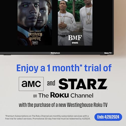 24" Westinghouse Roku Smart TV - Wi-Fi, HD, Apple HomeKit