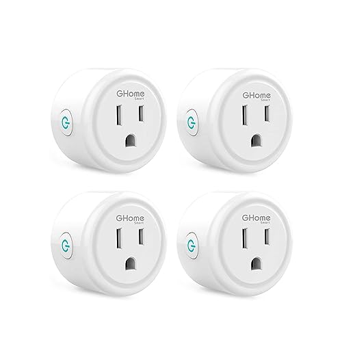 Smart Mini Plug for Alexa & Google Home (4-Pk)