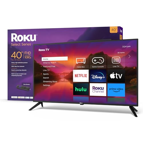 Roku 40" Full HD Smart RokuTV with Voice Remote