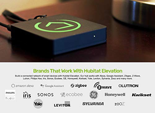 Hubitat Elevation Home Automation Hub, Compatible with Smart Devices