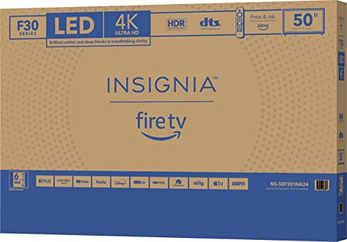 Insignia 50" 4K UHD Smart Fire TV Alexa