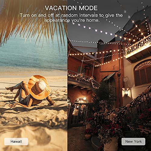 Outdoor Smart Dimmer Plug for Alexa & Google Home