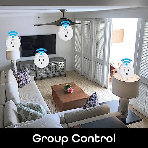 2 Pack Geeni DOT Smart Wi-Fi Outlet Plug