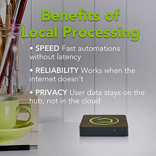 Hubitat Elevation Home Automation Hub, Compatible with Smart Devices