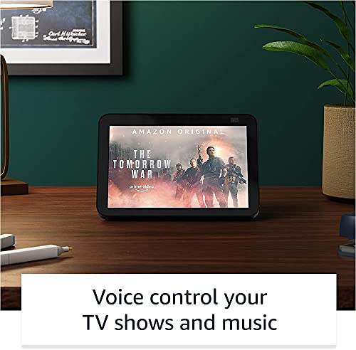 Echo Show 8 Bundle with Video Doorbell & Plugs