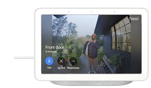 Google Nest Hub 1st Gen 7-inch Display, Chalk