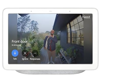 Google Nest Hub 1st Gen 7-inch Display, Chalk