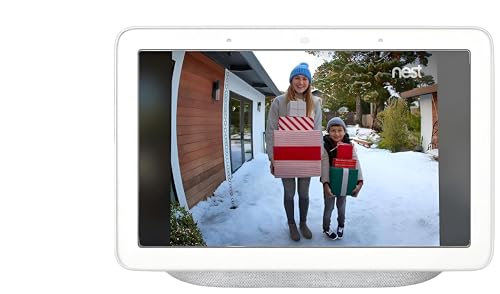 Google Nest Hub 1st Gen 7-inch Display, Chalk