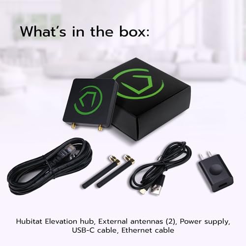 Hubitat Elevation Smart Home Hub, Alexa, Apple, Google