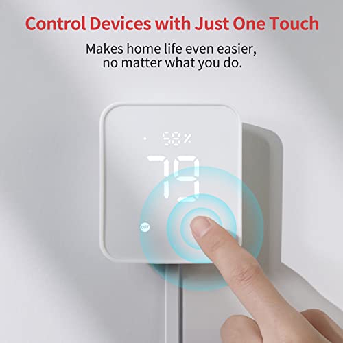 SwitchBot Hub 2: WiFi Thermometer, Hygrometer, Remote Control, Light Sensor