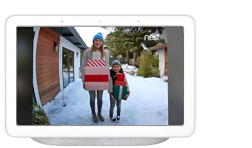 Google Nest Hub 1st Gen 7-inch Display, Chalk