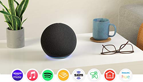 Echo (4th Gen) | Premium sound, smart hub, Alexa