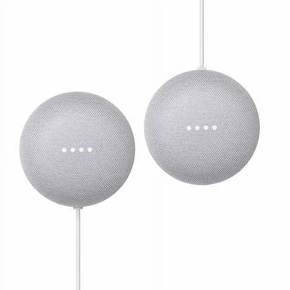 Google Nest Mini - Chalk 2-Pack