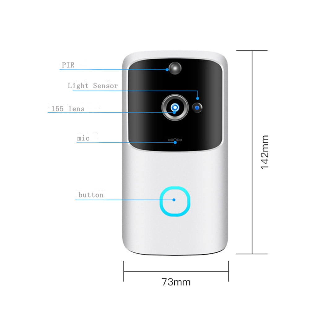 WiFi Smart Video Doorbell Intercom Camera