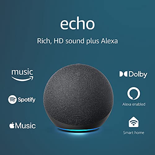 Echo (4th Gen) Premium Sound Smart Home Hub Alexa
