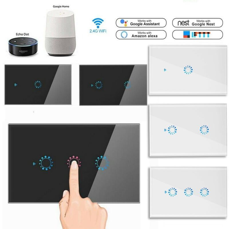 Smart WiFi Light Switch compatible with Alexa