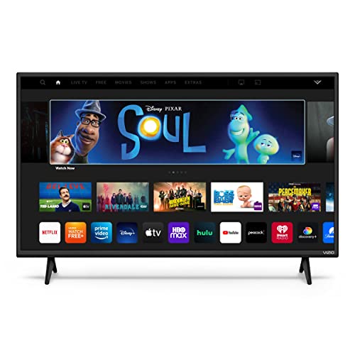 Smart TV with AirPlay & Chromecast, Alexa Compatible