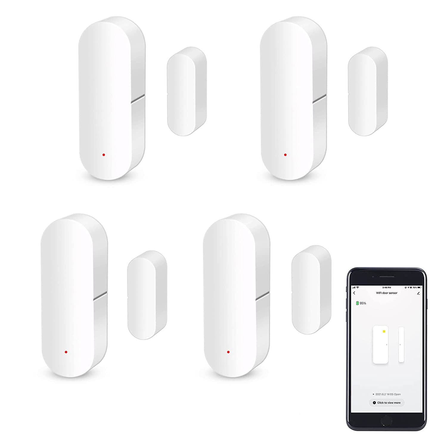 Tuya WiFi Door and Window Sensor Alarm