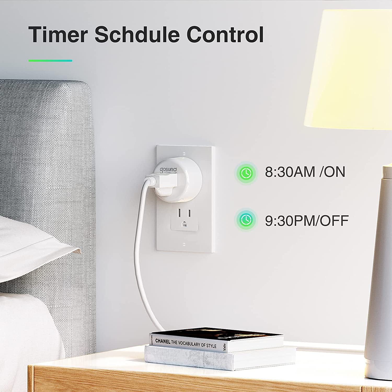 Gosund Mini Smart Plug - Alexa & Google Compatible