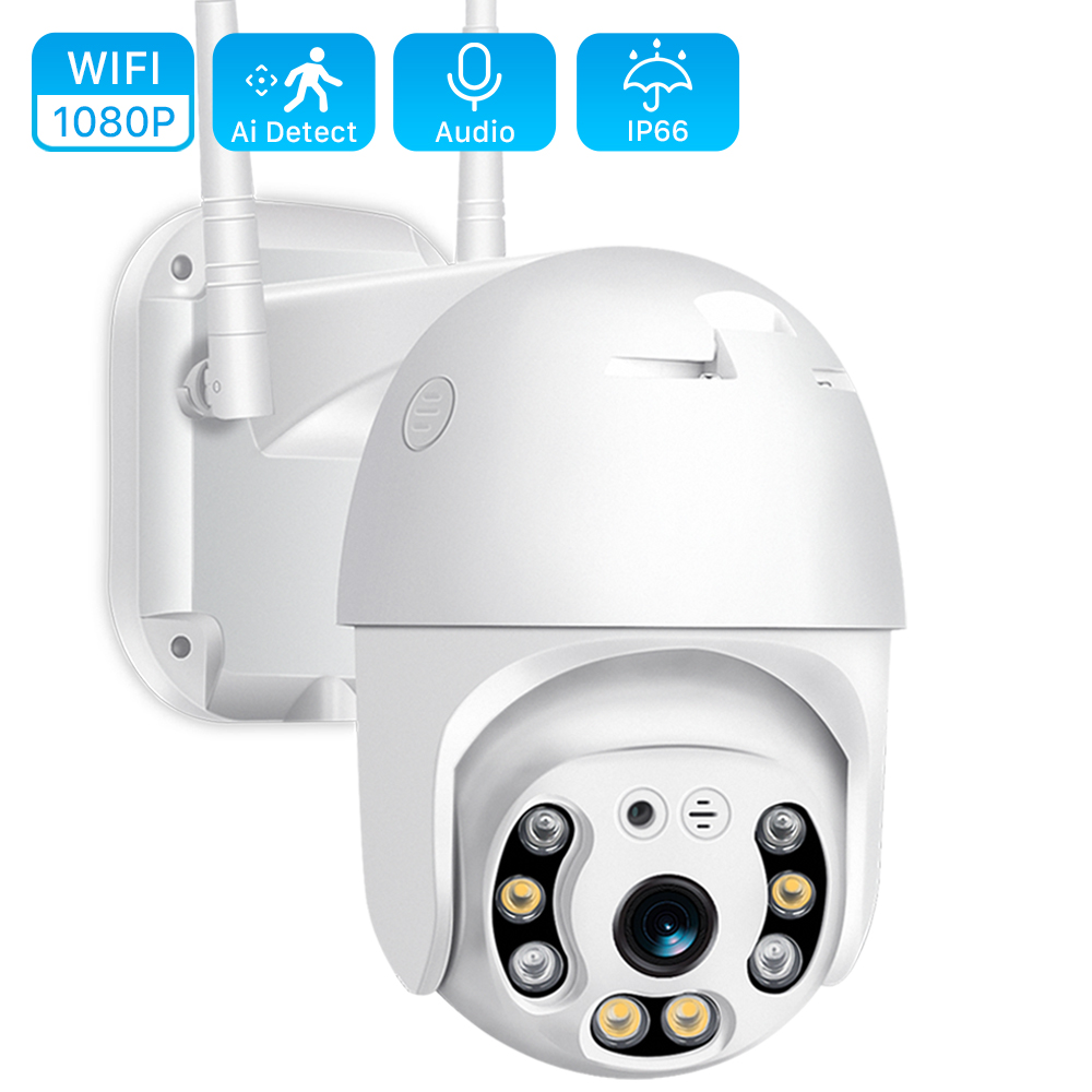 Wireless Outdoor Security Camera with PTZ