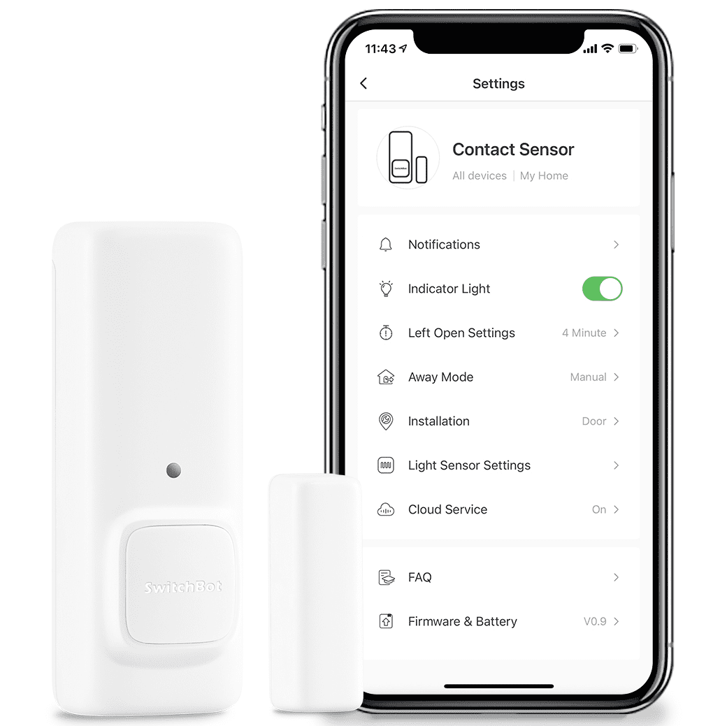 SwitchBot Smart Door Sensor with Motion Detection