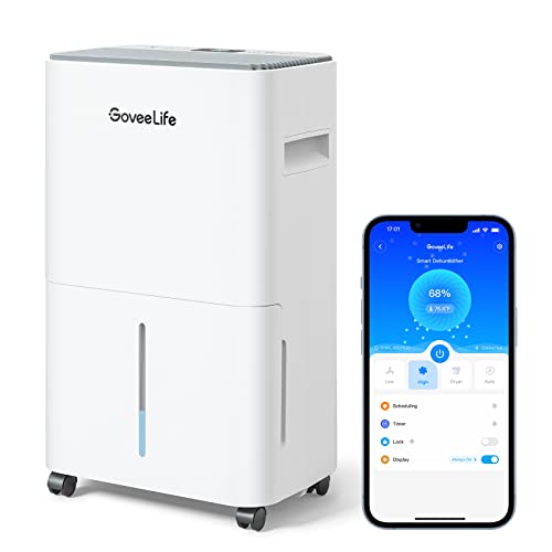 Upgraded Smart Dehumidifier with WIFI & Remote Control