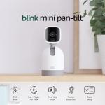 Blink Mini Pan-Tilt Camera | Indoor Smart Security Camera