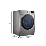 7.4 cu. ft. Smart Front Load Electric Dryer