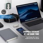 Universal Travel Adapter with 4 USB and Type C