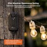 Outdoor Smart Dimmer Plug for Alexa & Google Home