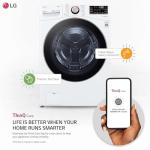 LG Smart Wi-Fi Enabled Front Load Washer (White)