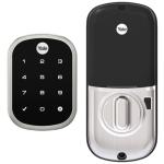 Yale Touchscreen Door Lock in Satin Nickel
