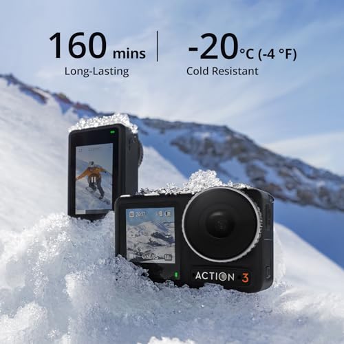 DJI Osmo Action 3 Waterproof 4K HDR Camera