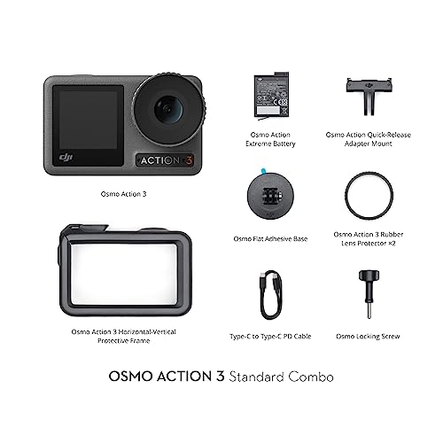 DJI Osmo Action 3 Waterproof 4K HDR Camera
