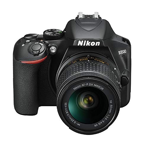 Nikon D3500 with AF-P DX 18-55mm Lens Black