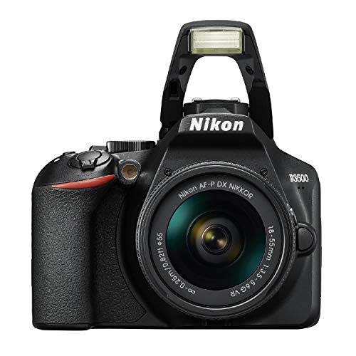 Nikon D3500 with AF-P DX 18-55mm Lens Black