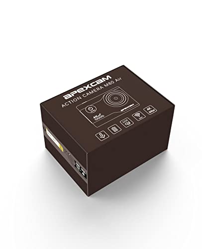 Ultra HD Apexcam Action Camera Bundle with Remote Control