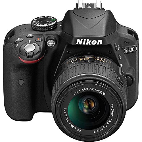 Nikon D3300 Digital SLR Camera with 18-55mm Lens