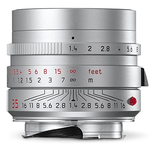 Leica 35mm f/1.4 ASPH Wide-Angle Lens in Silver