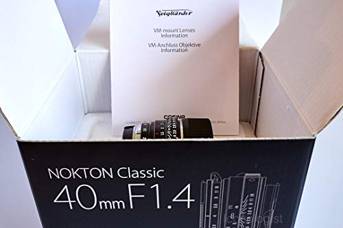 Voigtlaender Nokton Classic Lens 40mm F1.4