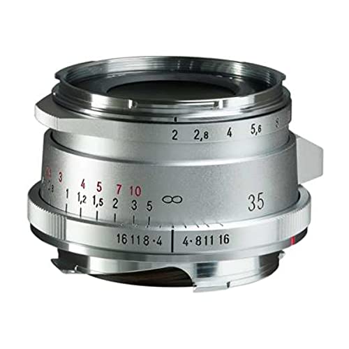 Voigtlander Ultron Vintage Line 35mm f/2.0 Silver Lens